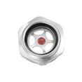 thumbnail image 4 of Unique Bargains 3/4' Male Threaded Aluminum Air Compressor Oil Level Gauge Sight Glass, 4 of 5