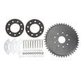 thumbnail image 2 of Sprocket de Cadena, 44 Dientes Slocket Direct Direct Strinding Transmisión Aleación de Metal Aleación 9 Hoyos para 50CC 66cc 80cc Motor de gas Motor de gas, 2 of 7