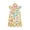 D001, variant on Baby Kids Girls Chinese Qipao Dress Girls Printed Cheongsam Dress Toddler Summer Sleeveless Princess Dresses 1-6T