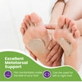 thumbnail image 5 of NEW Premium Gel Ball of Foot Cushions - Reusable Clear Gel - 1/8 Inch 1 PAIR, 5 of 8