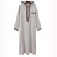 thumbnail image 5 of Ceisia Men's Oversize Hooded Embroidered Muslim Robe With Zip Placket Gift, 5 of 9