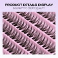 thumbnail image 3 of DIY Lash Extension Kit Individual Eyelash Extension Kit Cluster Lashes Kit Lash Glue Remover for Eyelash Extensions Makeup, 3 of 5