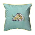 thumbnail image 1 of Betsy Drake Interiors Oyster Indoor/Outdoor Euro Pillow, 1 of 2