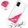 thumbnail image 5 of Compatible with Samsung Galaxy A51 5G Case Glitter Luxury Cute Love Liquid Quicksand Clear TPU Girls Women Stylish Bumper Shockproof Protective Case for Samsung Galaxy A51 5G Rose YB, 5 of 12