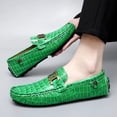 thumbnail image 5 of Cyiecw Men's Loafers Dress Casual Slip On Flats Shoes Soft Loafers for Women Lightweight Boat Shoes, 5 of 8