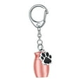 thumbnail image 2 of Urna con llavero, urna de recuerdo, impermeable, recuerdo memorable, urna para cenizas de mascotas Oro rosa, 2 of 9