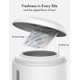 thumbnail image 4 of Automatic Cat feeder Pet Dry Food Dispenser with Double Stainless Steel Bowls Pet Feeder Smart for Dogs Cats ShopWise Round, 4 of 9