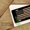 thumbnail image 6 of Distressed American Flag Funny Personalized License Plate Rust-proof Stainless Steel Metal License Plate Suitable For Men And Women 12.2" x 6.2", 6 of 7