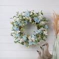thumbnail image 2 of Melrose Mini Blossom Twig Spring Floral Wreath, 23-Inch, 2 of 2