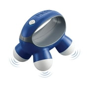 Homedics Quatro Mini Hand-Held Massager with Vibration Massage, 4 Massage Nodes(Nov-30-WMT)