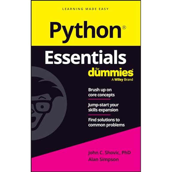 Pre-Owned Python Essentials for Dummies (Paperback) 1394263473 9781394263479