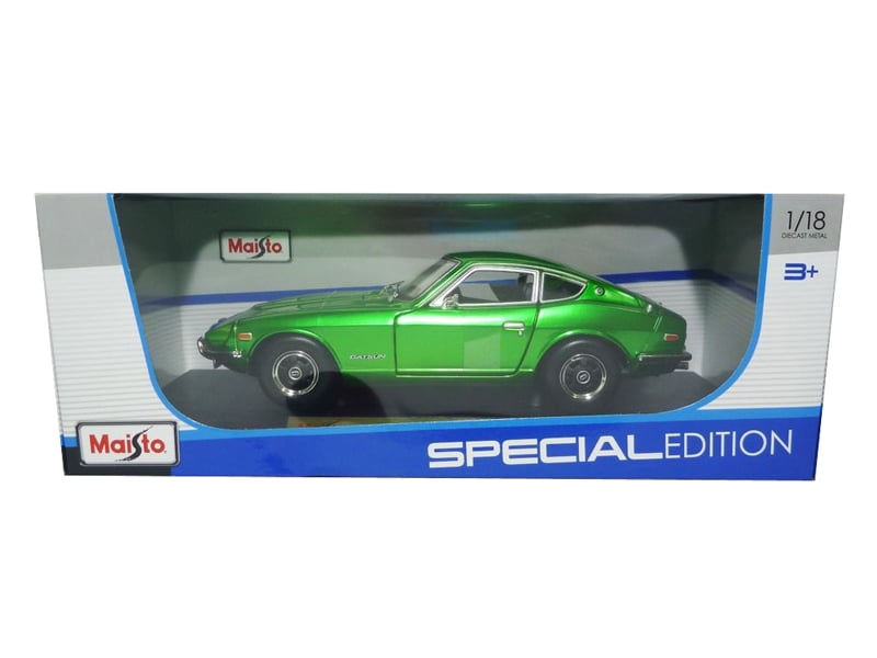 1971 Datsun 240z Green 1/18 Diecast Model Car by Maisto