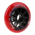 thumbnail image 2 of Speed Skating Wheels Outdoor Indoor Inline Skate Wheels 110mm Accessory Skate Wheels Tool 90mm Red, 2 of 8