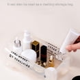 thumbnail image 4 of jesticaly Tissues Cover Transparent Waterproof Desktop Napkin Box Portable Container Office Paper Towel Holder Dispenser White 1Set, 4 of 6
