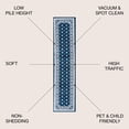 thumbnail image 4 of JONATHAN Y MODERN PERSIAN 2 x 10 Runner Rug, Acanthus French Border - Navy/Blue, MDP504C-210, 4 of 10