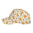 thumbnail image 5 of Daiia Squirrel Eating Nuts print Baseball Cap Men Women Golf Dad Hat Adjustable Original Classic Low Profile Hat Unconstructed Plain Cap, 5 of 9