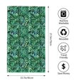 thumbnail image 2 of Fuzoiu Monstera Leaves Print Bathroom Hand Towel,Premium Microfiber Towel 27.5x16in,Soft Towel for Home Hotel Gym Laundry Room Bathroom, 2 of 6