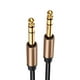 thumbnail image 2 of Cable de instrumento de guitarra de 1/4 pulgadas/6,35 mm (1/4) 6,35 mm (1/4) TRS Cable de audio estéreo/para mesas de mezclas Altavoz de, 2 of 5