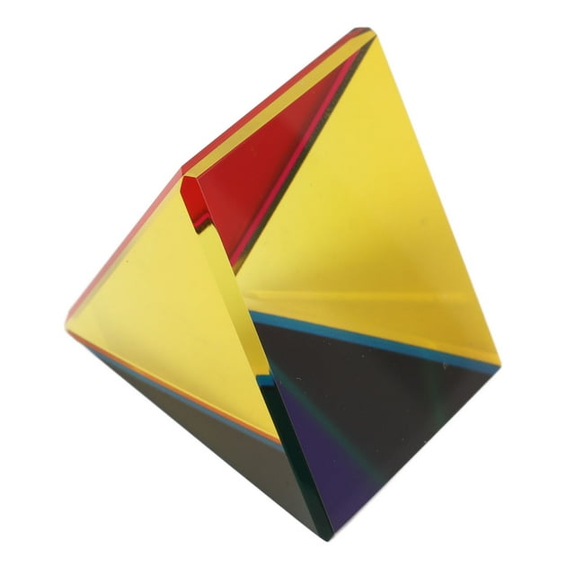 OwnMy Pirámide de Prisma de Pisapapeles depara Decoración e Inspiración con Caja de Regalo 60 Mm ANGGREK Otros