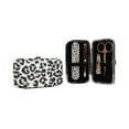 thumbnail image 1 of Trousse de manucure 4 en 1 de The Vintage Cosmetics, imprimé léopard, 1 of 4