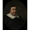 thumbnail image 2 of Bartholomeus van der Helst 15x18 Gold Ornate Wood Frame and Double Matted Museum Art Print Titled - Portrait of a Man (1647), 2 of 4