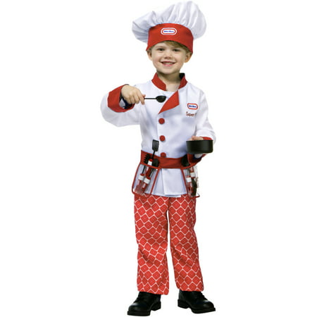 Little Tikes Red Restaurant Kitchen Chef Toddler Costume