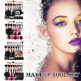 thumbnail image 2 of Beauty Tools Set Makeup Puff Makeup Brushes Makeup Bag Set Travel Makeup, 2 of 8