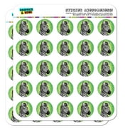 Zebra Face Planner Calendar Scrapbooking Crafting Stickers