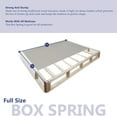 SIMING 8Inch Assembled Box Spring/Foundation for Mattress, Full, Size