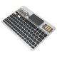 thumbnail image 2 of Teclado para computadora portátil, teclado inalámbrico Bluetooth, teclado multifuncional para tableta, teclado portátil, rendimiento probado, 2 of 8