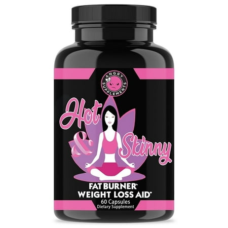 Angry Supplements Hot & Skinny Thermogenic Diet Aid (60 Count)