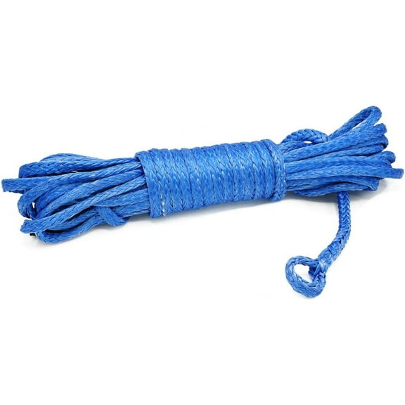 Polaris New OEM, 50 Ft Synthetic High Strength 4500lb Winch Rope, 2879187