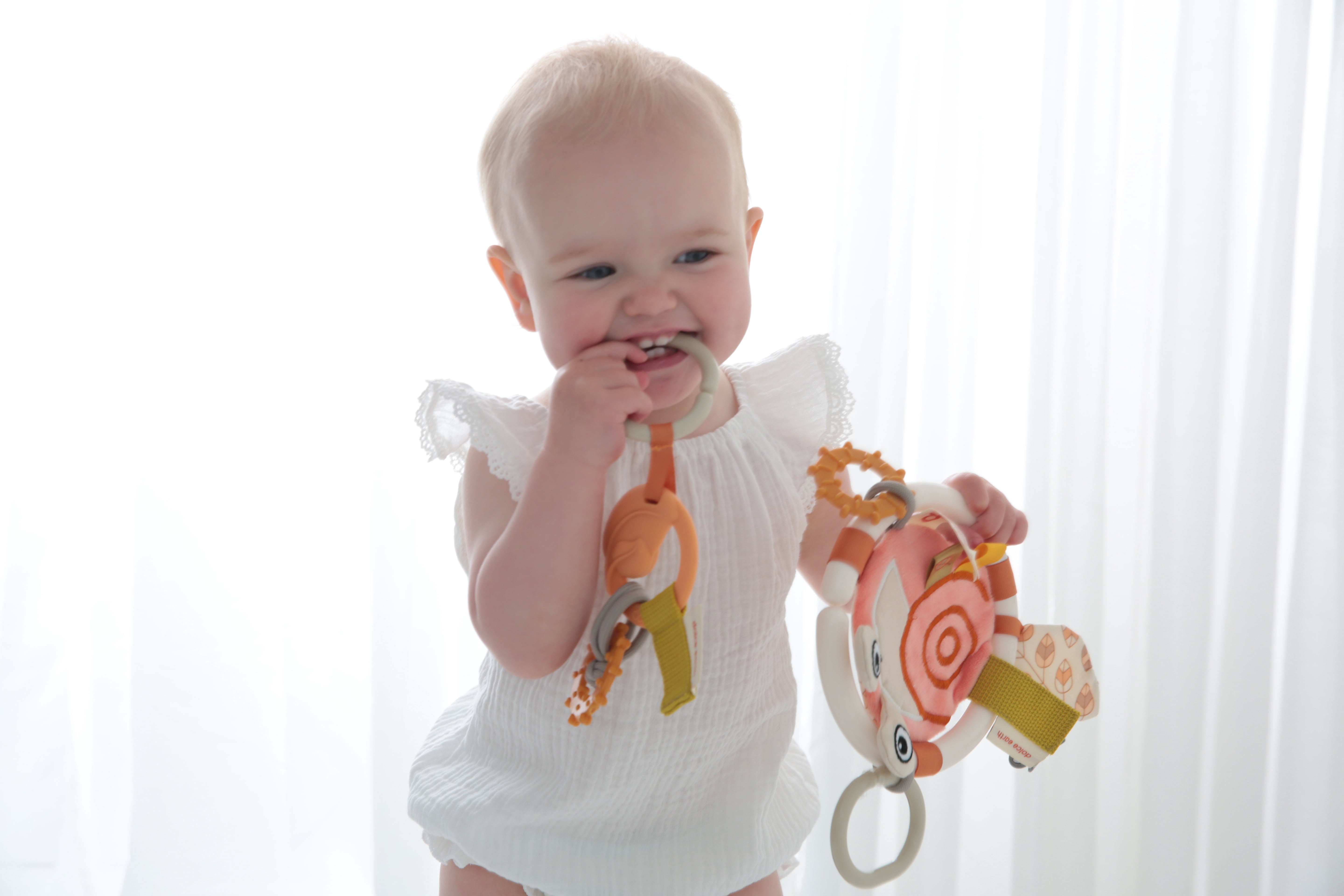 Dolce Laura the Snail & Earth activity teether