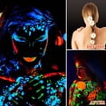 thumbnail image 3 of Pintura corporal BKPPLZP, 12 unidades, que brillan en colores neón oscuros, 3 of 7