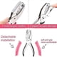 thumbnail image 4 of 3-pack Handheld Hole Punch for Paper, Metal Single Hole Punch, Circle Star Heart Shape Hole Punches, 4 of 5