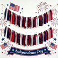 thumbnail image 6 of Patriotic Door Wall Decorations Outdoor Indoor, Nylon Red White Blue Stripe Banner for Yard Garden Porch, Independence Day Hanging Sign, Reusable Stars and Stripes Holiday Party Festive Ornament, 6 of 6