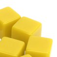 thumbnail image 5 of 30 Pcs 16mm Dice Set Six Sided Blank Dice Write On Cubes Game for Math Teaching Education Yellow, 5 of 5