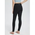 thumbnail image 3 of Baleaf Youth Girls Fleece Lined Water Resistant Leggings High Waisted Black S, 3 of 7