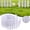 White, variant on HonestMatter White Picket Fence Decoration 1.97x35.43 Inch, Mini Garden Fence for Fairy Garden and Bonsai, Small Wooden Border for Planters and Terrariums, White