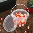 thumbnail image 5 of 12 Pcs 10 oz Slime Containers with Lids,Clear Plastic Storage Containers,Empty Bucket with Handles,Thickened Leakproof Slime Containers,Round Pot Jar for Diy Slime Making, 5 of 7