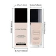 thumbnail image 3 of Full Coverage Foundation 30ml, Soft Matte Oil Control Concealer, Luxury Full Coverage, Soft Matte for Mature Skin, Smooth Skin & Long-Lasting Makeup (Ivory White), 3 of 8