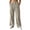 Khaki(Great Pants), variant on ZHYou No Boundarie Women's Corduroy Drawstring Wide Leg Pants Textured Loose Fit Casual Cargo Trousers with Multi Pockets,Pink,Size XL