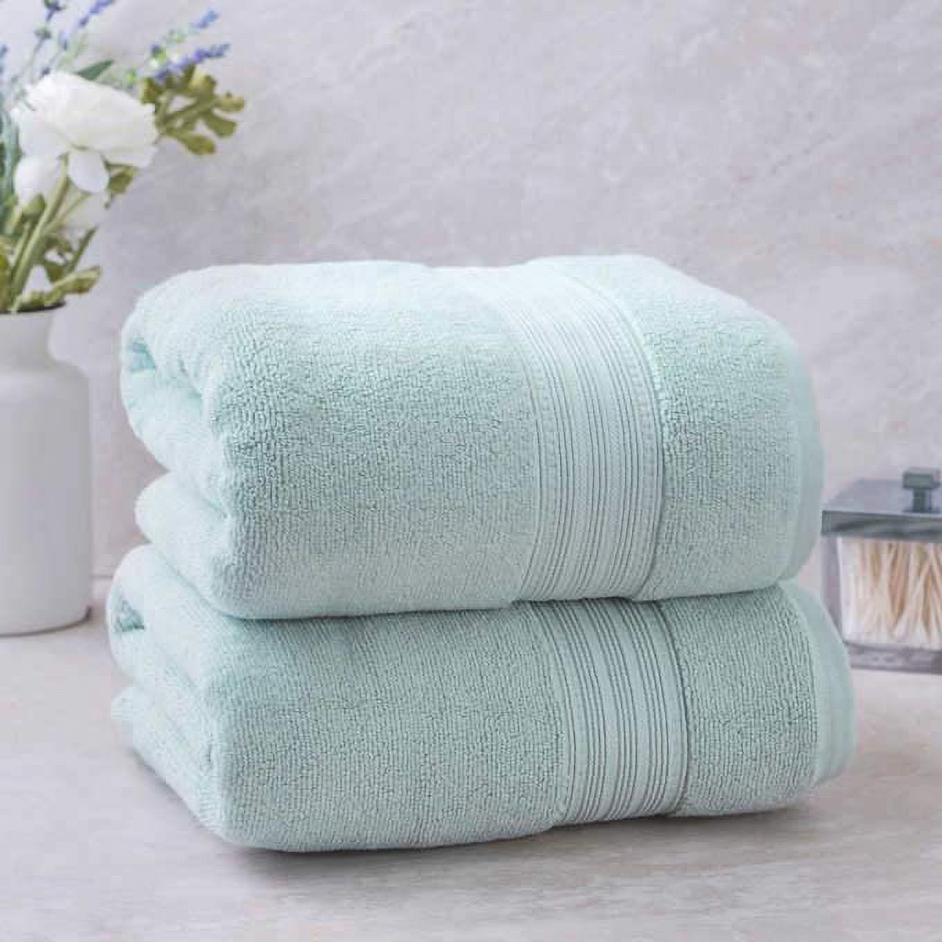 Soft 100% Hygro Cotton 4-piece Hand and Washcloth Towel Set –  BroadwayEmbroidery