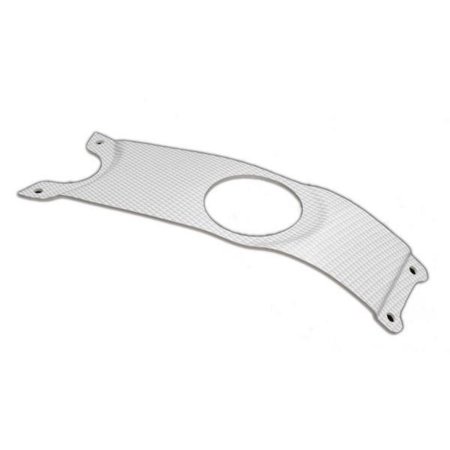 - Maier Mfg 18987-31 Tank Cover - White Carbon Fiber