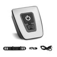 thumbnail image 1 of Wosthever Luz trasera para bicicleta, luz trasera LED de advertencia de seguridad para ciclismo nocturno, linterna de advertencia LED USB, luz Ciclismo, 1 of 6