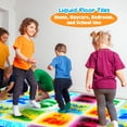 thumbnail image 4 of Alfombrillas de juego líquidas Sensory Floor Tiles SMALL FISH, paquete de 6, 4 of 8