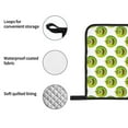 thumbnail image 4 of Honeii Happy Fruit Pattern Oven Mitts and Pot Holders, Silicone Oven Gloves,500 F Heat Resistant Oven Mitts Sets, 4PCS, 4 of 6