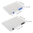 thumbnail image 2 of CATIEBYE 4Pcs Clear Portable Project Cases for Organizing Office Documents and Accessories, 2 of 8