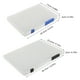 thumbnail image 2 of KAKOWELY 4Ud Caja De Almacenamiento Para Documentos Con Tapa Transparente Y De Doble, 2 of 8