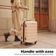 thumbnail image 2 of Juego de 3 piezas, ruleta giratoria para maletas, de plástico ABS, de Luggage Coolife, 2 of 7